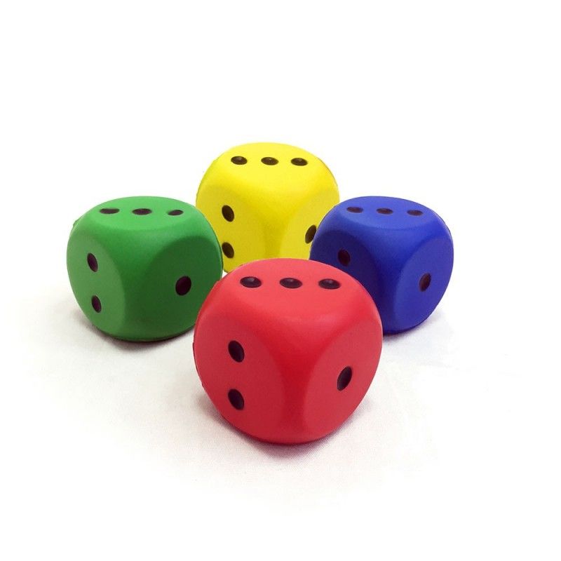 Rounded Corners EVA Dice